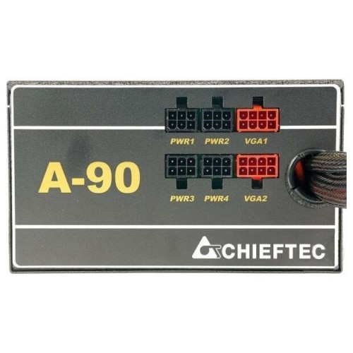 Блок питания  Chieftec 550W Retail GDP-550C [А-90] МОДУЛЬНЫЙ, v.2.3/EPS, КПД >90%,  A.PFC, 2x PCI-E (6+2-Pin), 6x SATA, 3x MOLEX, Fan 14cm